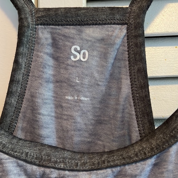 Gray Tank SO NWT - Picture 2 of 4